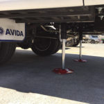 rear cylinder on redfoot levelling system